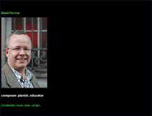 Tablet Screenshot of davidhorne.net